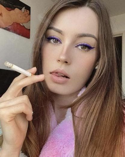 anna zapala smoking|Video tagged with smoking clip, anna zapala, heavy makeup